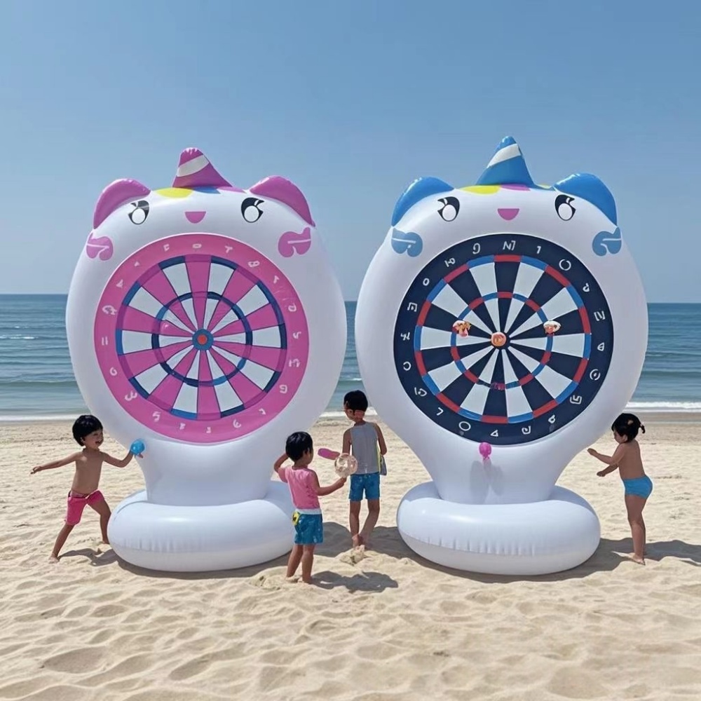 نفخ يونيكورن رمي لعبة الهدف لز - مراجعة Party Games Easter For Kids وسعره